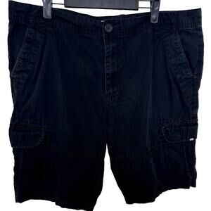 Ecko Unlimited Men's Black Casual Cargo Shorts Waist 38/XL